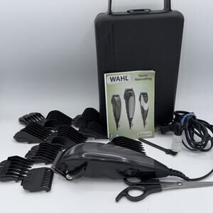 Wahl Home Cut MEN'S COMPLETE HAIRCUTTING GROOM KIT  CORDED TRIMMER 14PCS save $$